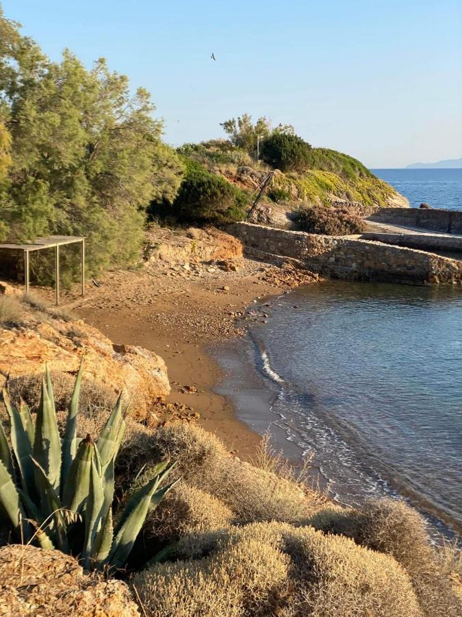 Swim On A Private Beach Sounion Exterior photo